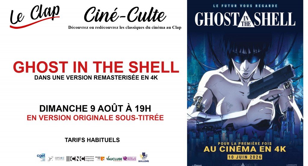actualité Ciné-Culte / GHOST IN THE SHELL