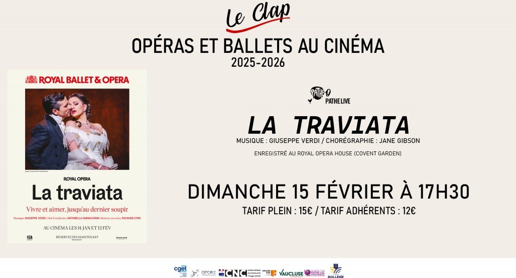 actualité Opéra au Cinéma / La Traviata