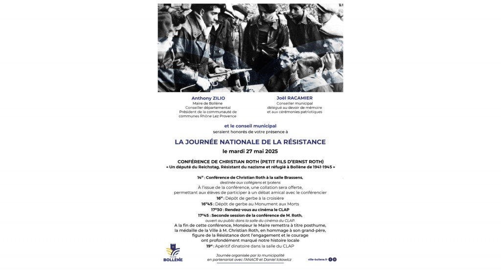 actualité Journée Nationale de la Résistance