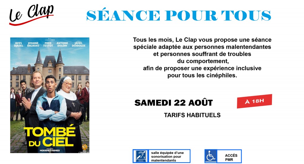 actualité Séance Pour Tous / TOMBÉ DU CIEL
