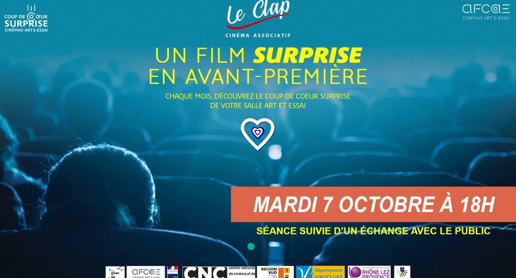 actualité Coup de Coeur Surprise en Avant-Première / Octobre