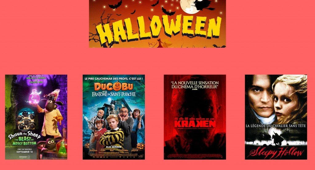 actualité PROGRAMMATION HALLOWEEN
