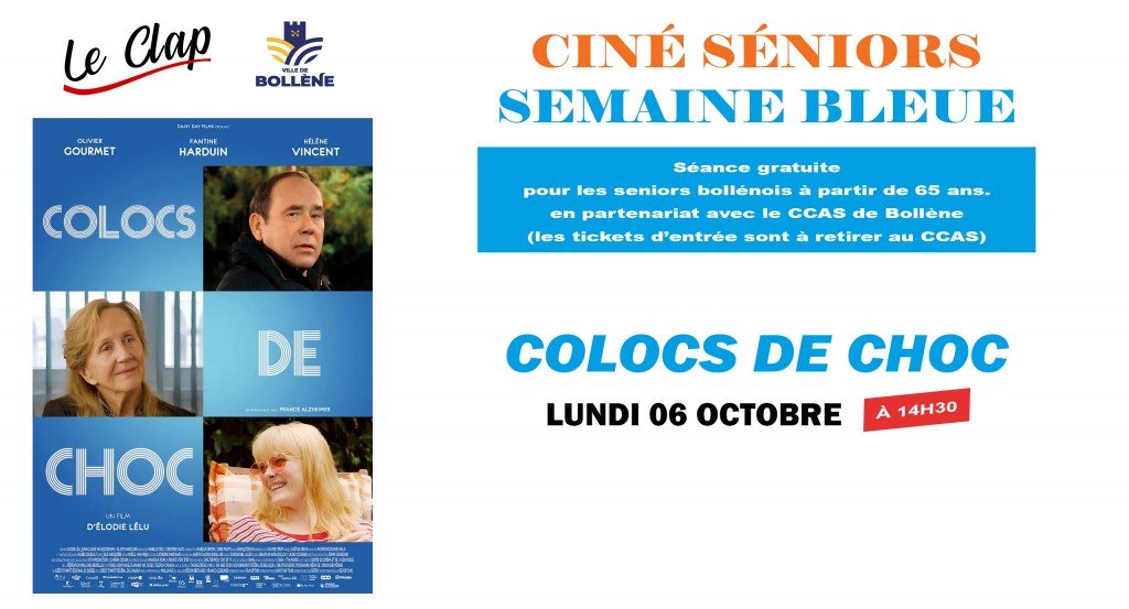 actualité Seamine Bleue / Ciné-Seniors