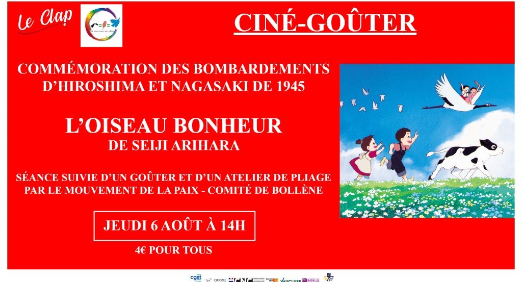 actualité Séance avec Le Mouvement de la Paix / L'OISEAU BONHEUR