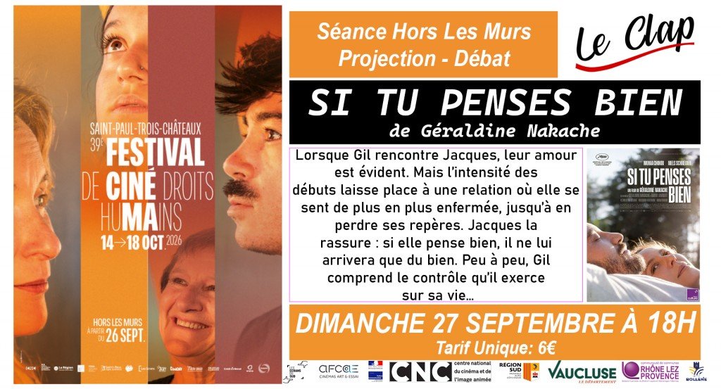 actualité Festival des Droits Humains de Saint-Paul-Trois-Châteaux / Hors Les Murs
