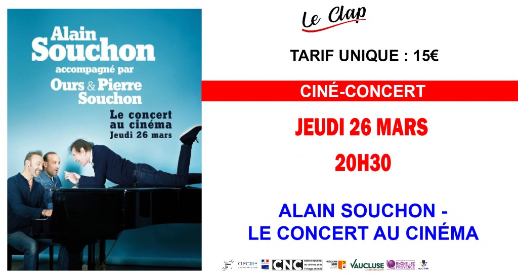 actualité Ciné-Concert / ALAIN SOUCHON