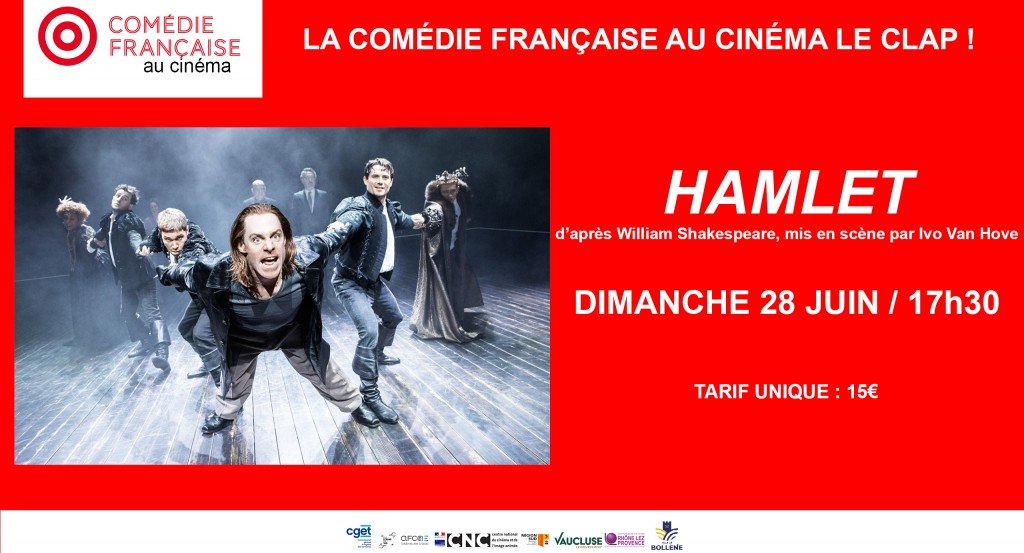 actualité La Comédie Française au Cinéma / Hamlet