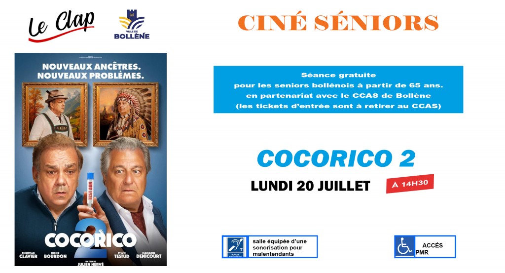 actualité Ciné-Séniors / Juillet 2026