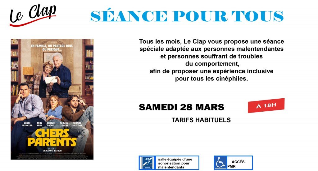 actualité Séance Pour Tous / CHERS PARENTS