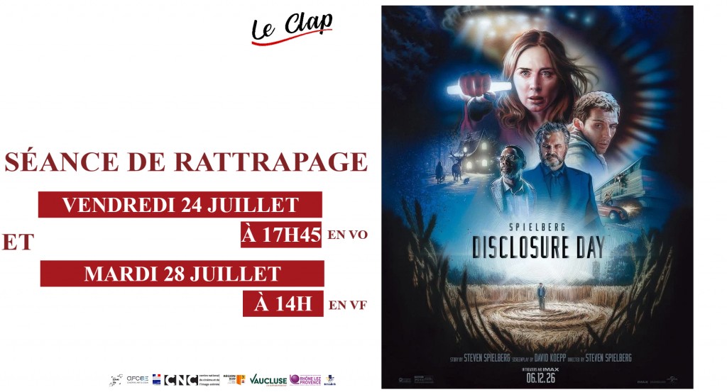 actualité Séances de Rattrapage / DISCLOSURE DAY
