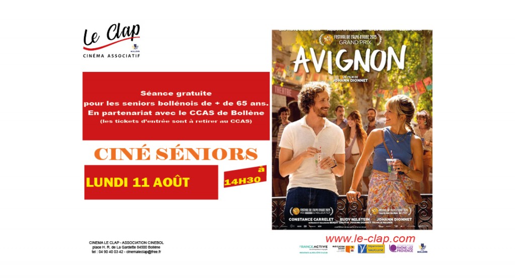 actualité Ciné-Seniors / Août