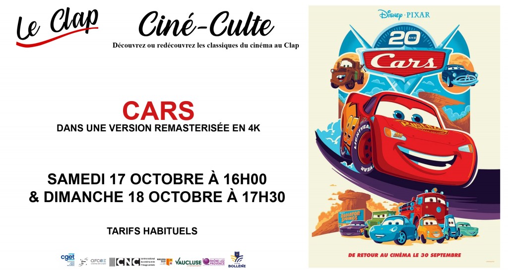 actualité Ciné-Culte Cars